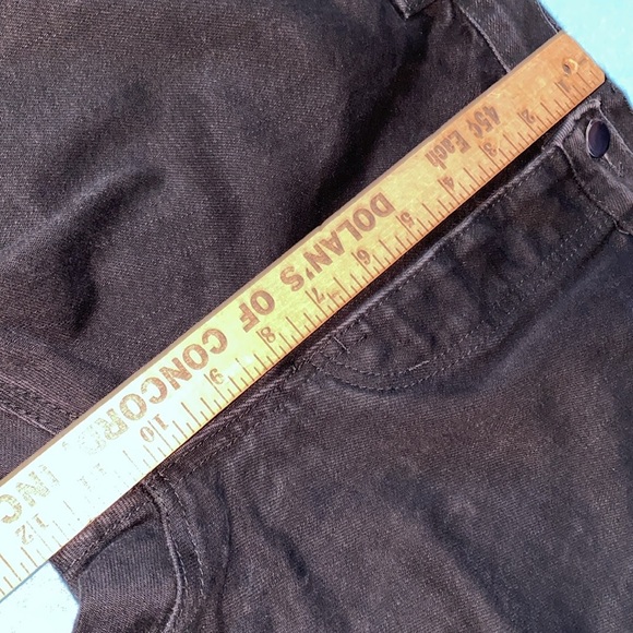 MNML black distressed ankle zips busted knees button fly stretchy NEW size 36 - Picture 11 of 14